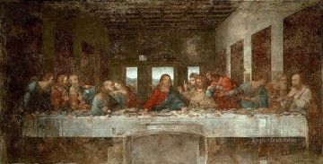 La última cena anterior a Leonardo da Vinci Pinturas al óleo